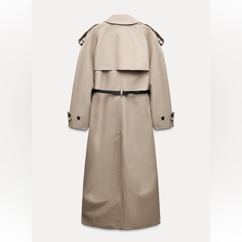 TREND ZARA NWT TRENDING BELT COAT 
🚨 FIRM PRICE NO DISCOUNT ON THIS COAT - Picture 16 of 16